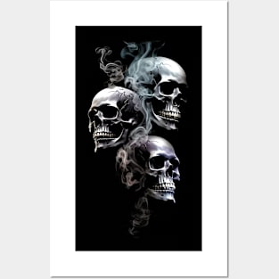 Smoke Skull Posters and Art